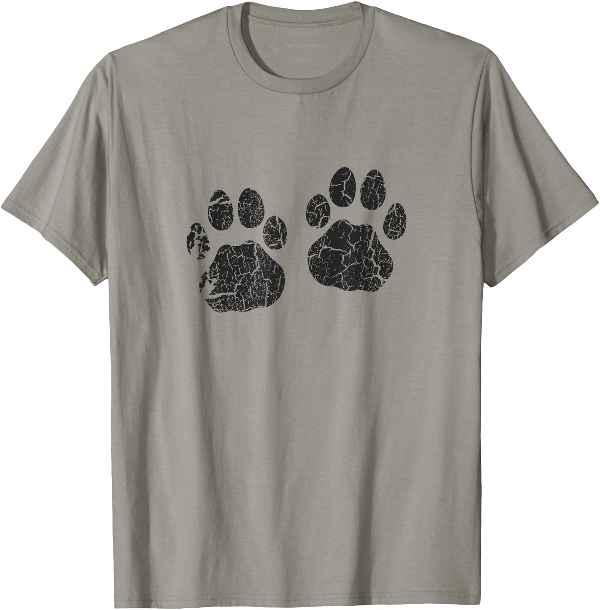 Vintage Mountain Lion Clothing Mountain Lion Distressed Print - Vintage Mountain Lion T-Shirt - Slate Grey