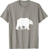 T-Shirts for Kids Cute Polar Bear Kids T-Shirt T-Shirt - Slate Grey