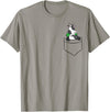 Funny Cow Lover Gifts Cow In The Bag Funny Bag Cow Love Cows T-Shirt - Slate Grey