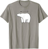 Mike Robe Designs Eisbär Funny Chemistry Science Pun Men and Women T-Shirt - Slate Grey
