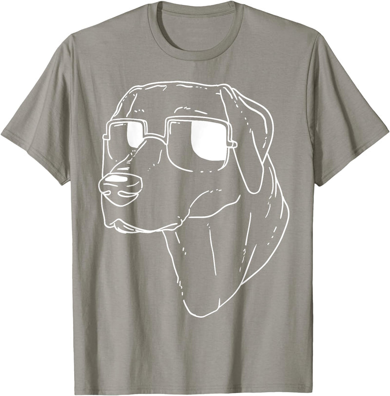 Funny Dog Lovers Gifts Labrador Retriever Dog T-Shirt - Slate Grey