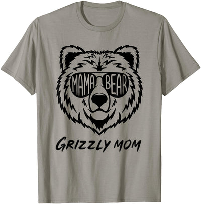 Mama Bear Grizzly Mom T-Shirt