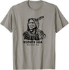 Nebraska Statue Oklahoma Court Standing Bear Ponca Tribe T-Shirt - Slate Grey