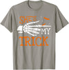 Halloween Costume for Men Women Kids Boys Girls She's My Trick Skeleton Matching Couple Halloween Costume T-Shirt - Slate