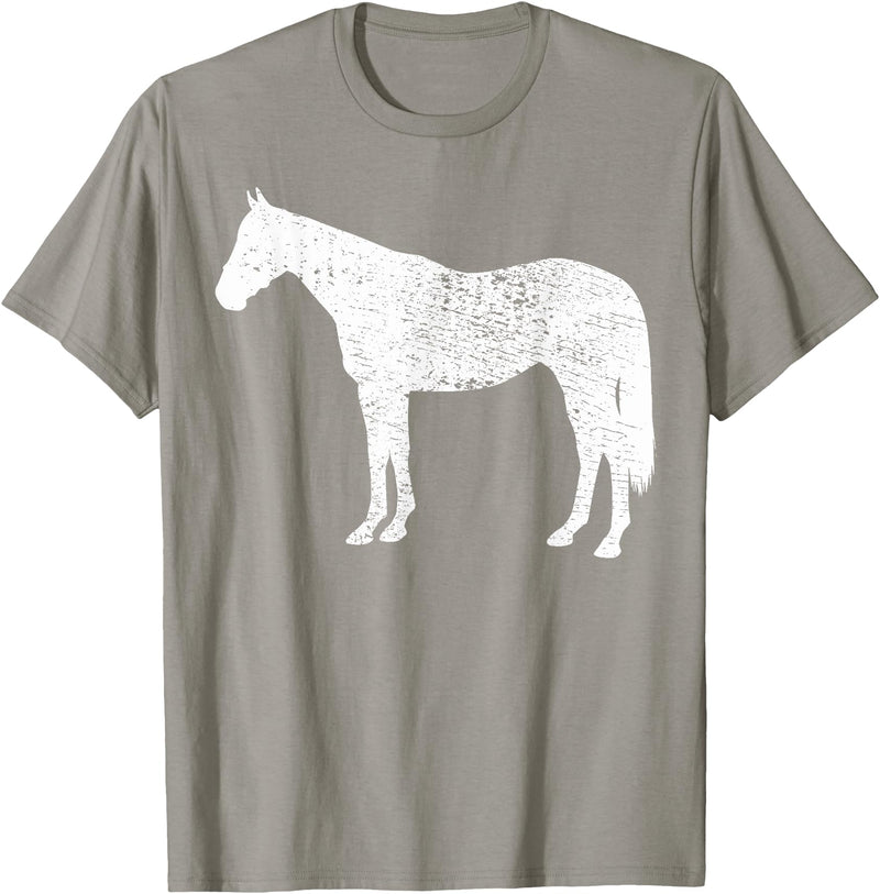 Horse Riding Gifts Horse T-Shirt - Slate Grey