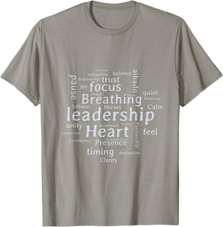 Considering The Horse Mark Rashid Principles Unisex-Youth Blue Cotton Polyester Blend Classic Fit T-Shirt - Slate Grey
