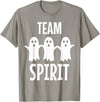 Ghost Halloween Gifts - Team Spirit Funny Ghost Pun - Team Spirit T-Shirt - Slate Grey