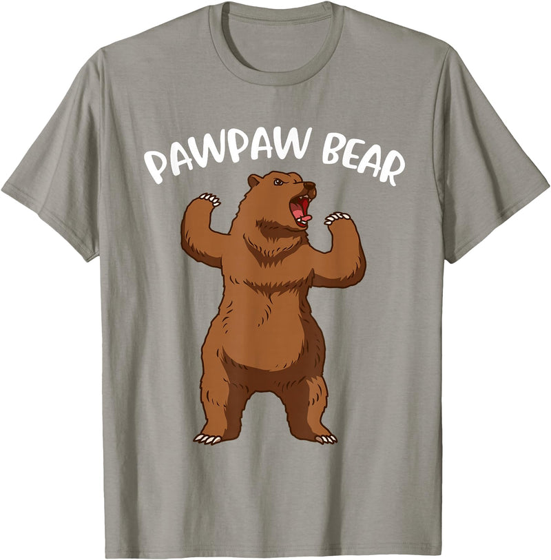 Pawpaw Bear Clothing Pawpaw Bear T-Shirt - Slate Grey