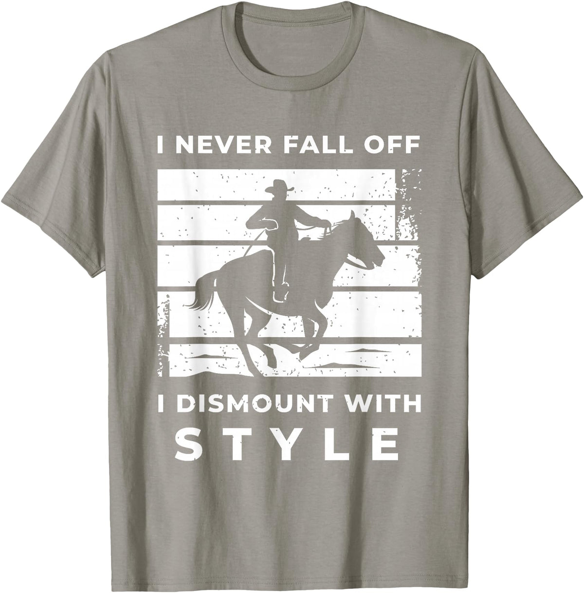 Funny Horse Quote Shirts And Equestrian Gifts Funny Horse Quote Outfit For A Lover Of Horse T-Shirt - Slate Grey
