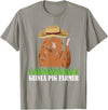 Guinea Pig Gift Idea Guinea Pig Lover Pet Cavy Guinea Pig Farmer Graphic Guinea Pig Owner Pets Animals T-Shirt - Slate Grey
