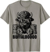 Gambling Gift Casino Gambler Stuff & Accessories Lucky Buffalo Casino Slot Machine BUFFALOOOOO Gambling T-Shirt, Small, Grey