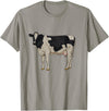 Cows and cattle Drawing of a Holstein cattle T-Shirt - Slate Grey
