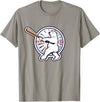 Birdmouse Polar Bear Baseball T-Shirt - Slate Grey