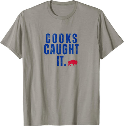 Cow Caught It Buffalo Wordy T-Shirt