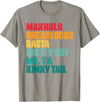 African Mapogos Lion Wildlife Nature Lover T-Shirt - Slate Grey