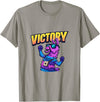 PixelLlama Victory Gaming Victory Llama T-Shirt - Slate Grey