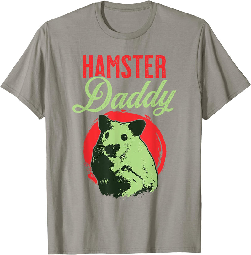 Hamster Daddy Father - Dad Hamster T-Shirt - Slate Grey