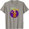 Fancy Getup Yoga Bear Funny Yogi Yoga Workout T-Shirt - Slate Grey
