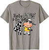 Holy Cow I'm 4 Birthday Boy Tee Gifts Cute 4th Cow Farm Animals Bday Holy Cow I'm 4 Birthday Boy T-Shirt - Slate Grey