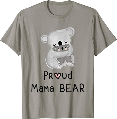 Cute Koala Mama Bear and Baby, Mothers Day Gifts T-Shirt
