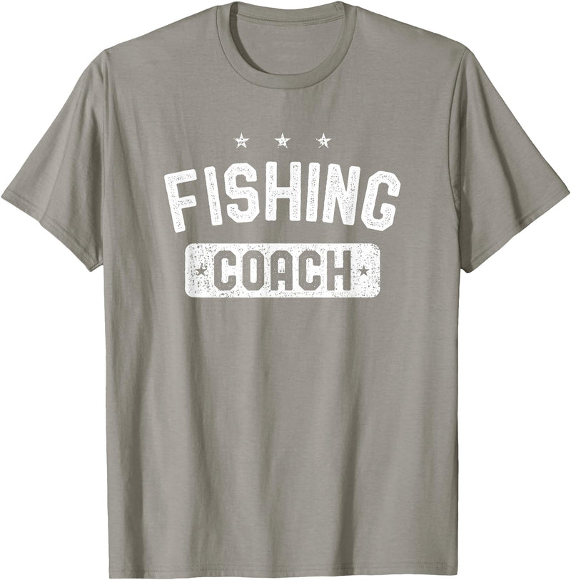 Fishing Coach Clothing Fishing Coach Vintage Fishing T-Shirt - Slate Grey