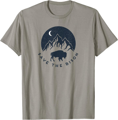Cow Conservation Save the Bison T-Shirt