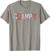 Retro Cherry Matching Family Tees Boho Cherry Grandpa Grampy Halloween Costume T-Shirt - Slate Grey
