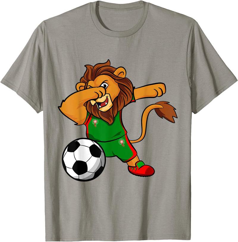 Lovers Maroc Berber culture Morocco Royal Lion for moroccan football lovers T-Shirt - Slate Grey