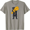 From California with Love Bear hugging Lebanon (based on California design) T-Shirt - Slate Grey