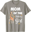 Giraffe Birthday Party by LazyPanda Giraffe Mom of the Birthday Girl Matching Family T-Shirt - Slate Grey