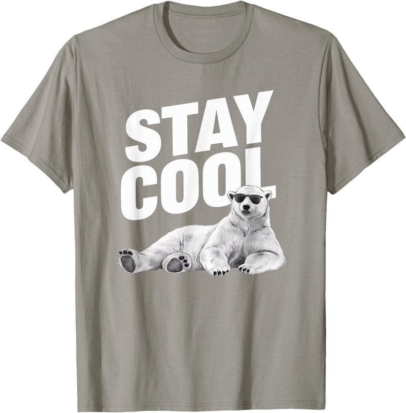 Tennessee Merchant Stay Cool Polar Bear T-Shirt - Slate Grey