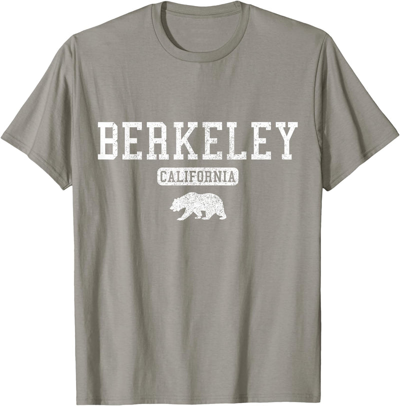 Berkeley California - Apparel & Gifts Berkeley California Bear Pride Vintage T-Shirt - Slate Grey