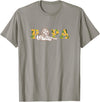 Disney The Lion King Papa Father's Day Mufasa & Simba Sketch T-Shirt - Slate Grey