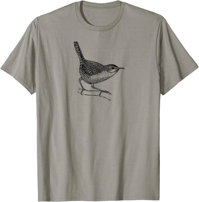 Birding Ornithologist Birds Wren Bird T-Shirt