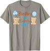 Family Baby Shower Gifts Brother Can Bearly Wait Bear Gender Neutral Boy Baby Shower T-Shirt - Slate Grey