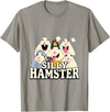 Funny Joke Silly Hamster Brain Rot Meme T-Shirt - Slate Grey