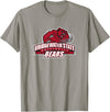 Bridgewater State University Gear - Steve State Bridgewater State University BSU Bears Primary Logo T-Shirt - Slate Grey