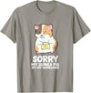 Cute Guinea Pig Tees And Gifts Sorry My Guinea Pig Ate My Homework Guinea Pig School T-Shirt - Slate Grey