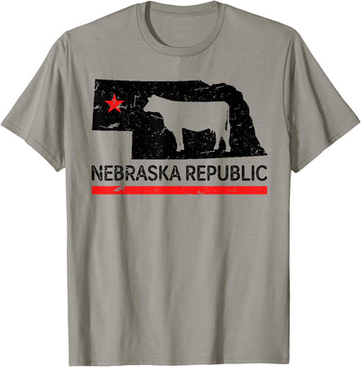 Republic Funny Dairy Cow T-Shirt