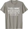 California Shirts Tuolumne Meadows, Yosemite Outdoor T-shirt T-Shirt - Slate Grey