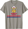 Hesketh Racing Logo World Champion Team Stripes Mascot Retro T-Shirt - Slate Grey