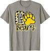 BEARS SPIRIT TEES CO School Spirit Go Bears Mascot Womens Youth Girls Kids T-Shirt - Slate Grey