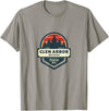 Glen Arbor, MI | Glen Lake Michigan | Sleeping Bear Dunes T-Shirt - Slate Grey