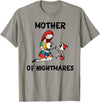 Mom Shirts Mother of Nightmares Graphic T-Shirt - Slate Grey