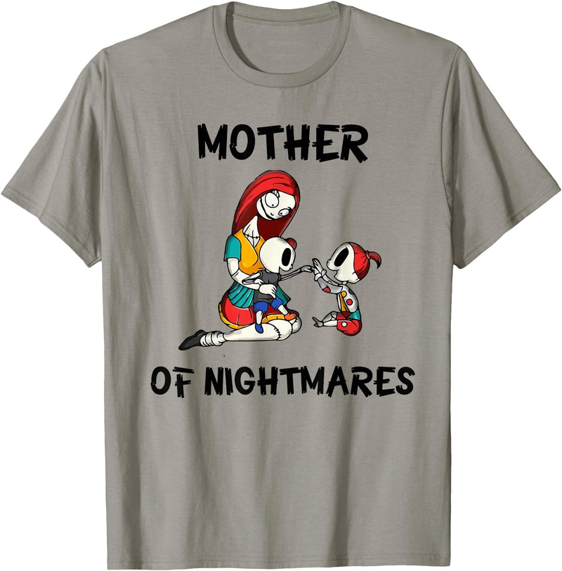 Mom Shirts Mother of Nightmares Graphic T-Shirt - Slate Grey