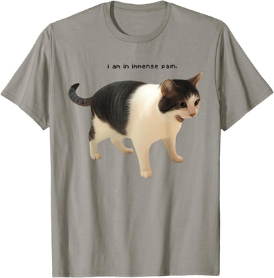 I Am In Immense Pain Funny Cat Tee I Am in Immense Pain Funny Cat Meme Quote T-Shirt