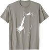 Horseback Enthusiasts Race Horse Equestrian Rider Horse Art Equestrian Horse Lover Rider Horseback Derby Horse T-Shirt - Slate Grey