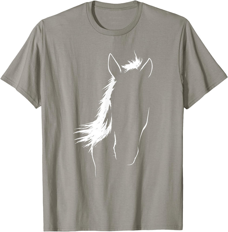 Horseback Enthusiasts Race Horse Equestrian Rider Horse Art Equestrian Horse Lover Rider Horseback Derby Horse T-Shirt - Slate Grey