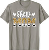 Cute Pig Show Mom For Mother's Day Leopard Print Pig Show Mom T-Shirt - Women's Black Small Classic Crew Neck Short Sleeve T-Shirt - Slate Grey