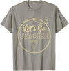 Back To School Western Gift For Teachers Students Let's Go Teacher Western Cowgirls Cow Skull Style Desert T-Shirt - Slate